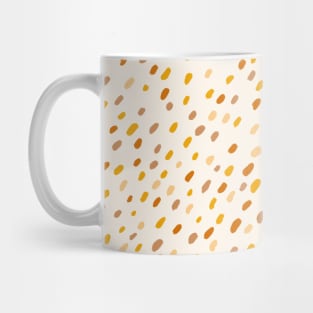 Cute Dots Earthy Boho Abstract Pattern Mug